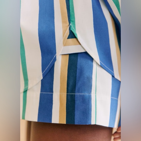 NWT Sézane x Momonì Nicolo Shorts in Multico Size 38/6 - Picture 4 of 7